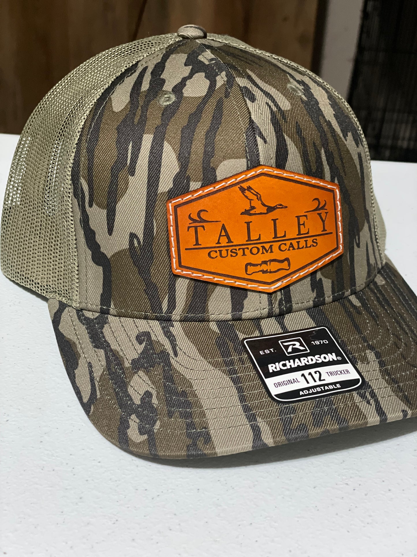 Richardson 112 leather patch hat