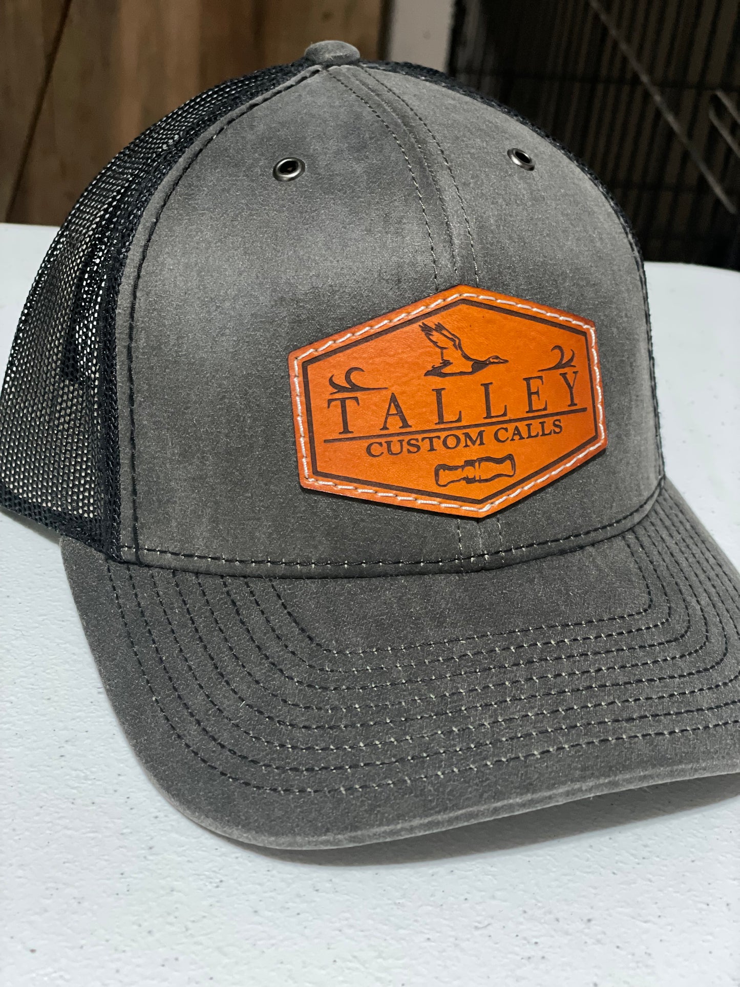 Richardson 112 leather patch hat